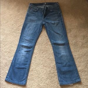 7 for all mankind women’s high waisted jeans sz 26